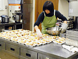 お弁当・焼き菓子製造 写真