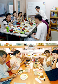 昼食会・夕食会 写真